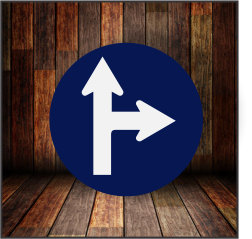 JUAL RAMBU PERINTAH MEMILIH LURUS ATAU BELOK KANAN